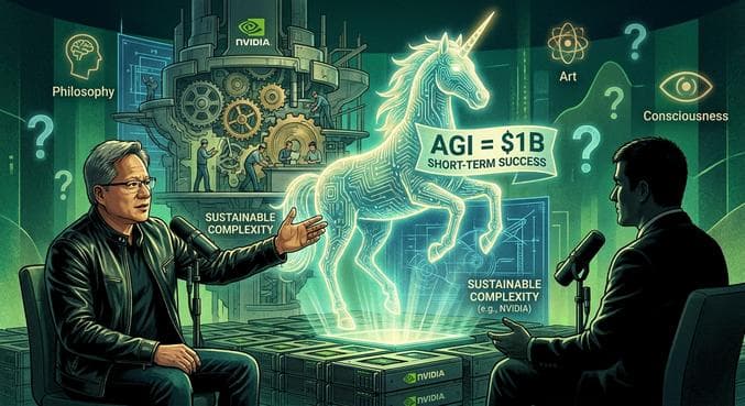 黃仁勳的「AGI宣言」：一場關於智慧定義的哲學辯論與科技行銷